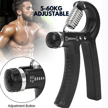 Adjustable Hand Gripper for Strength Training | Grip Enhancer for Fitness, Forearm & Finger Exercise